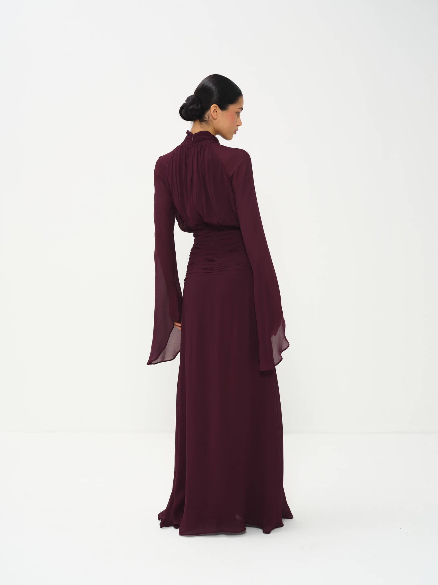 Nocturne Wine Dress