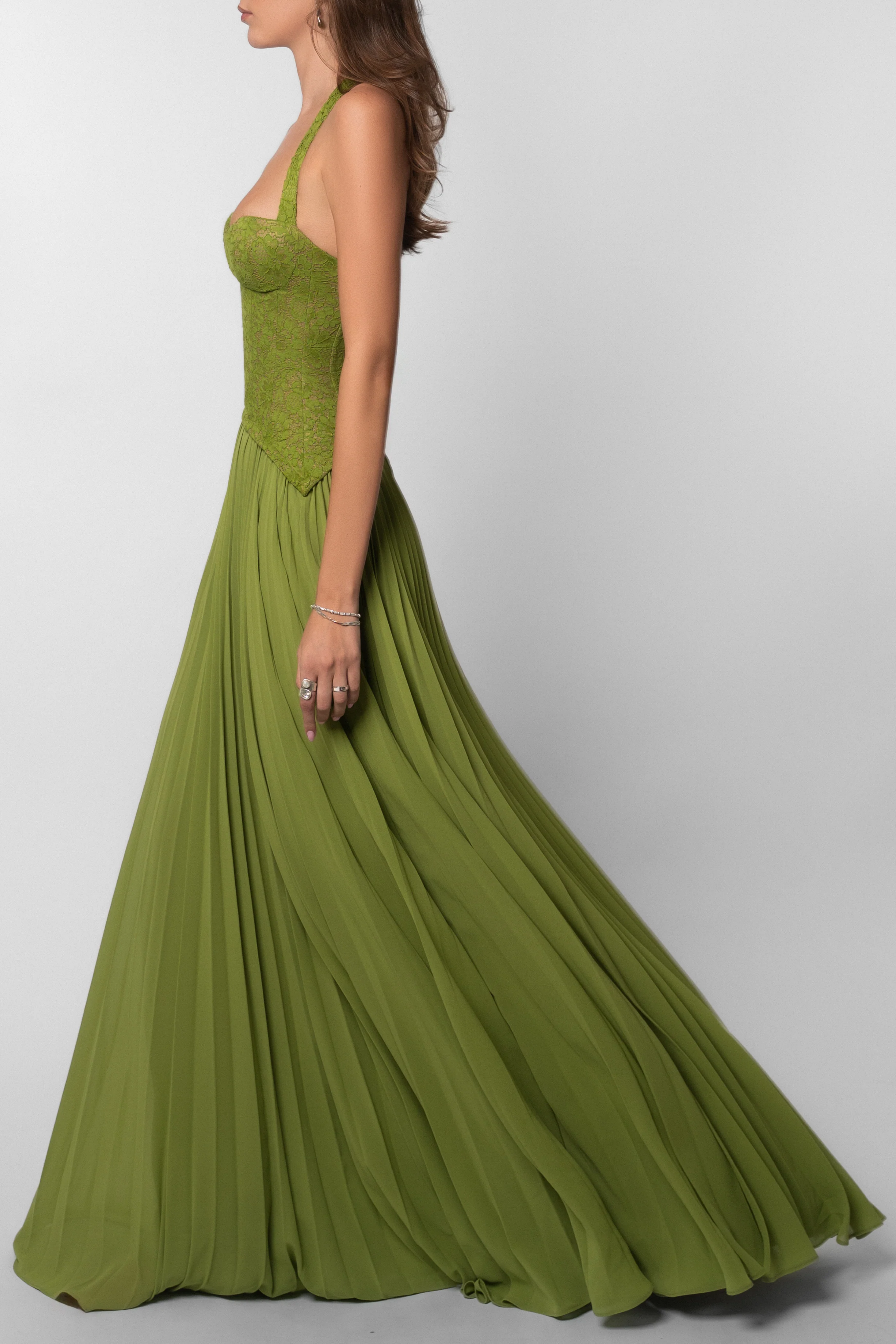 Noir Fleur Couture Gown