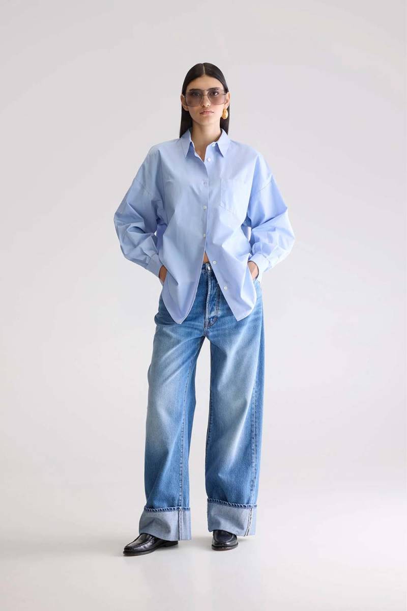 Cloud Blue Blouse