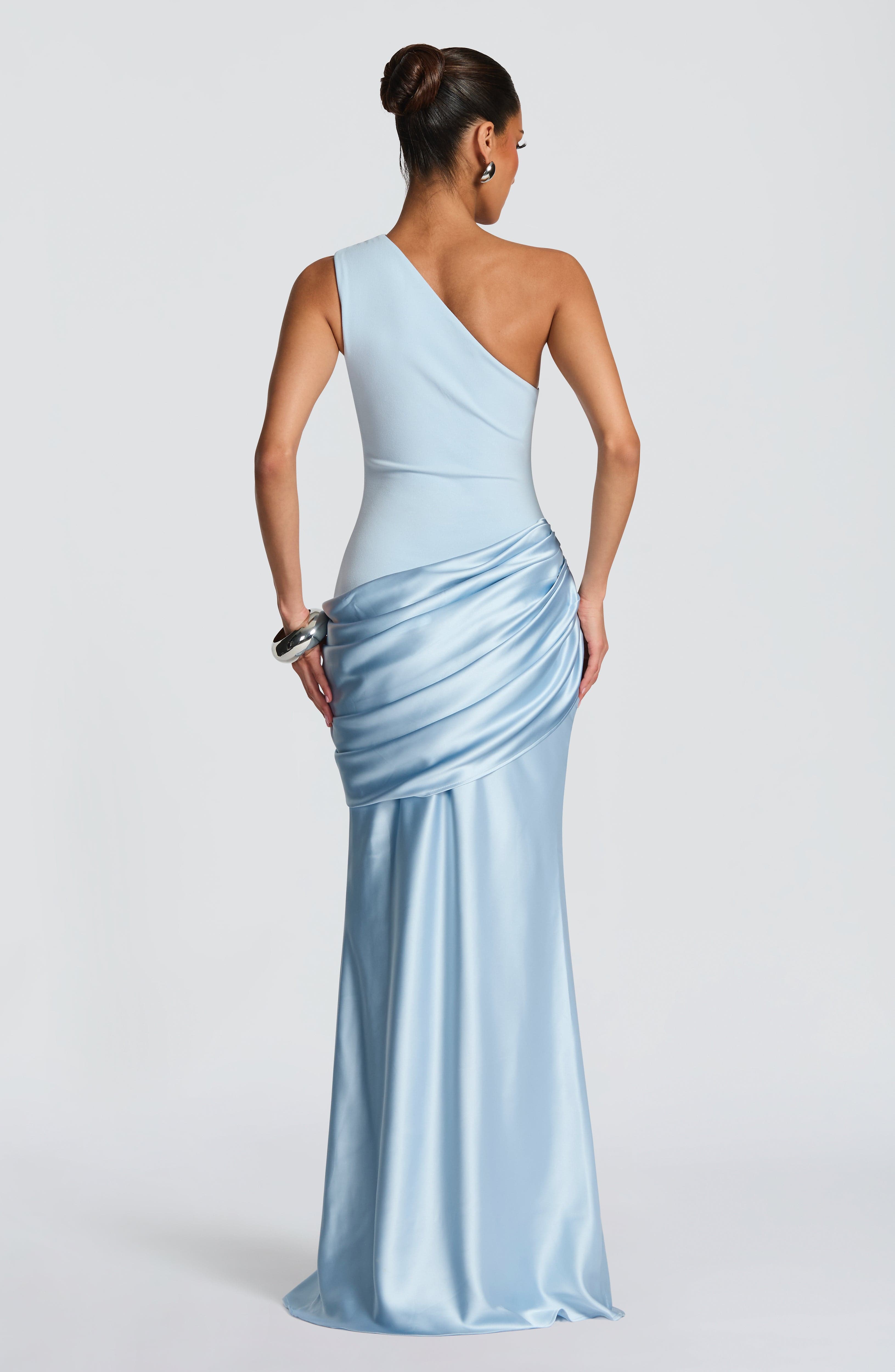 Elara Satin Gown