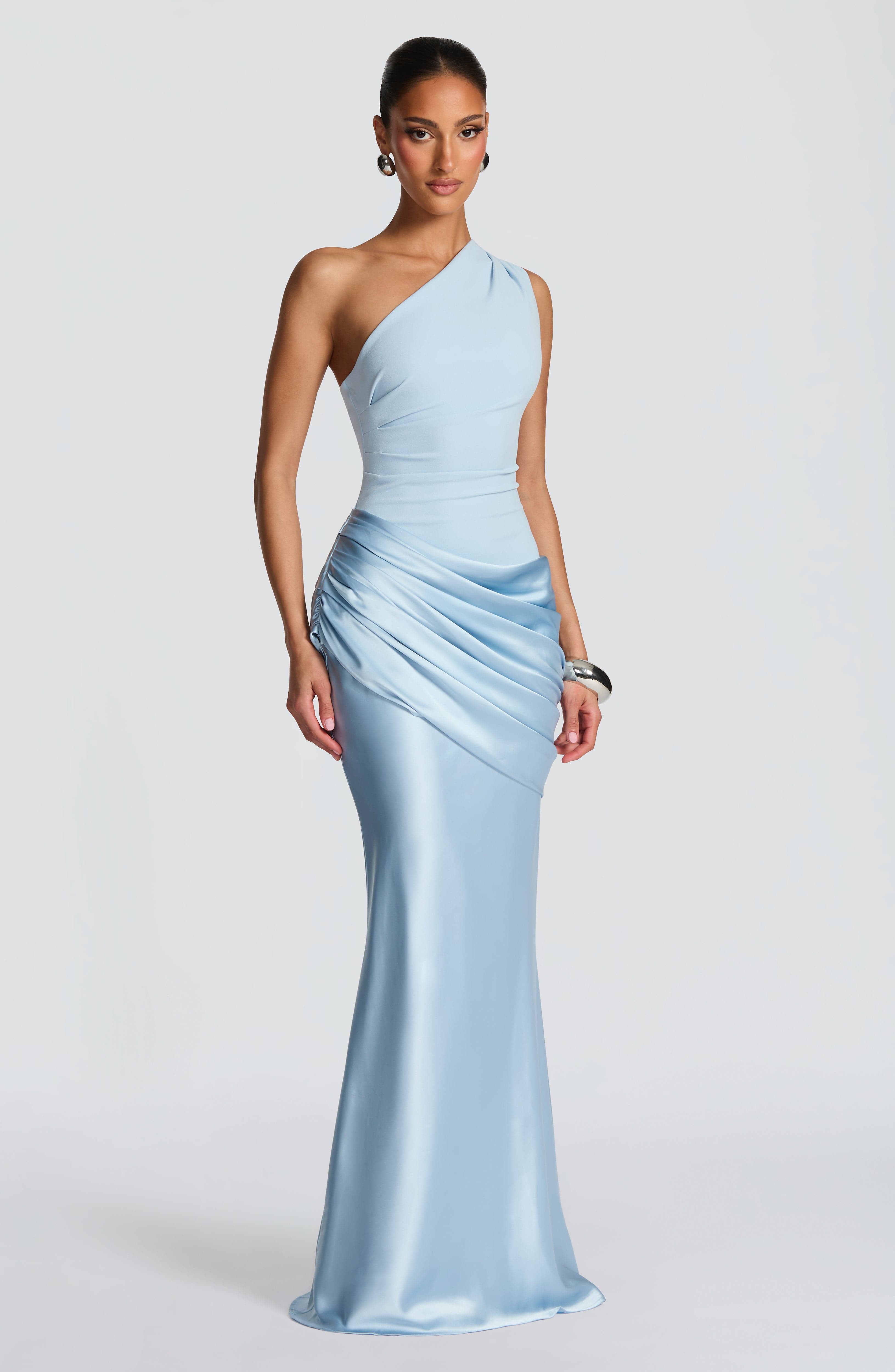 Elara Satin Gown