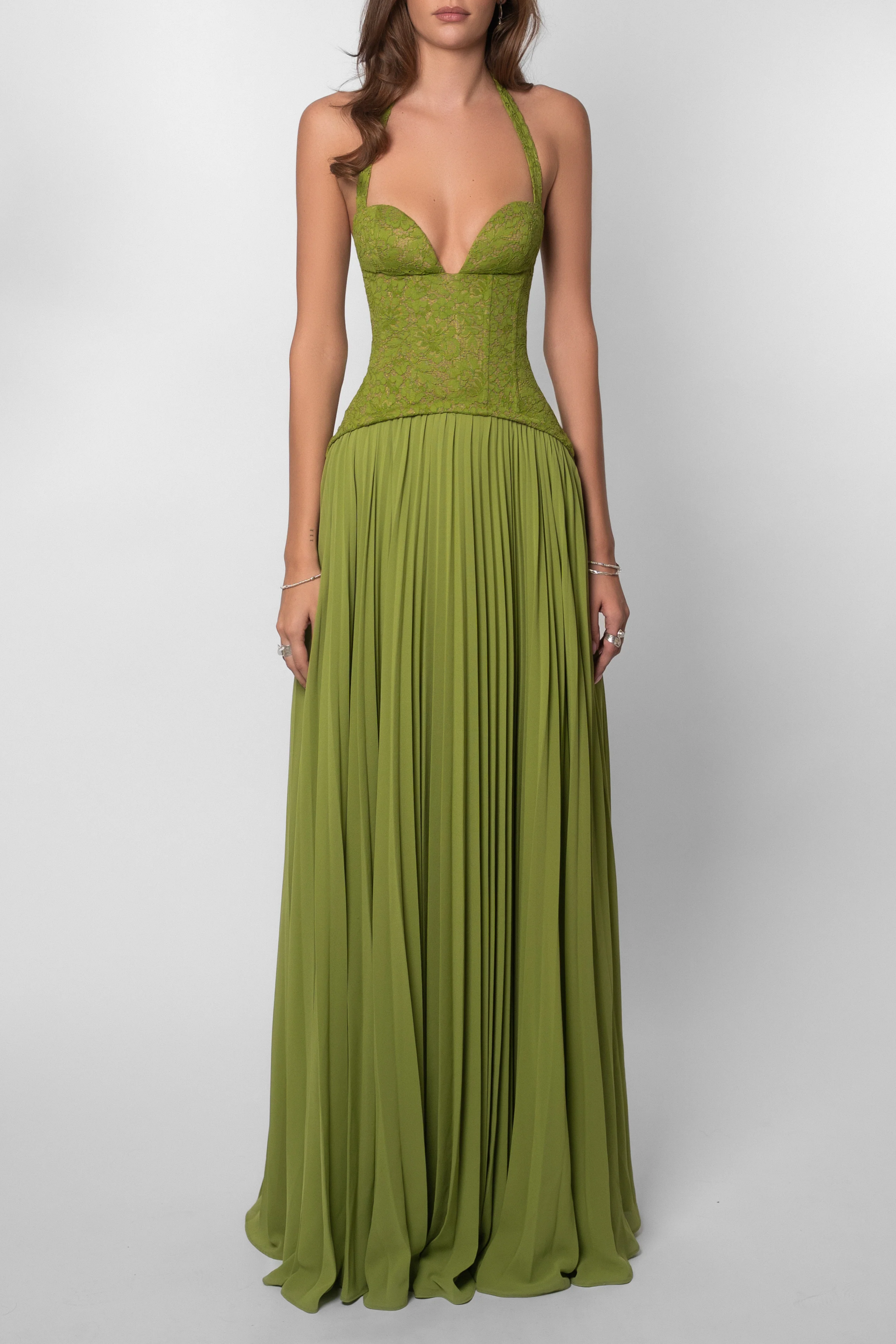 Noir Fleur Couture Gown