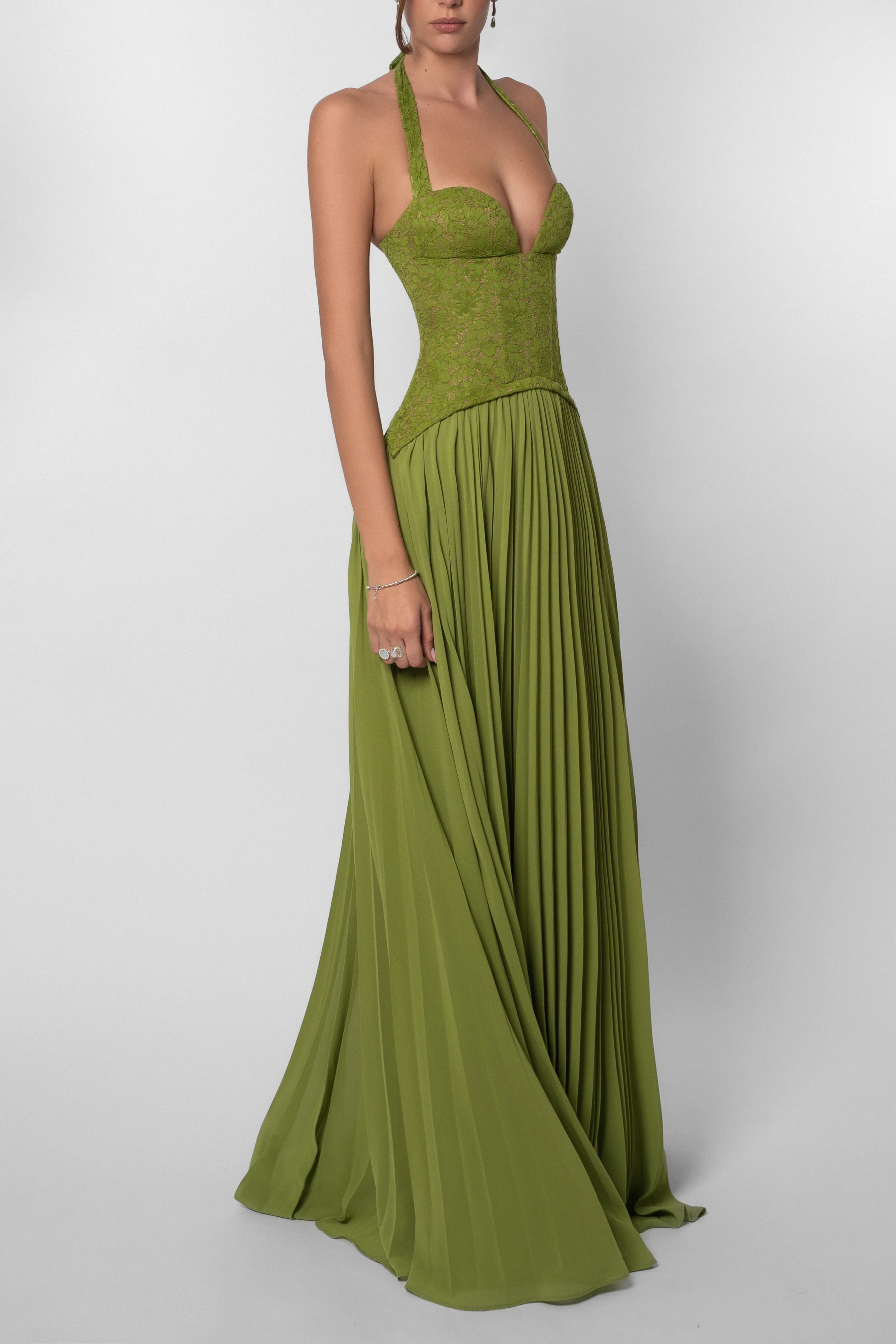 Noir Fleur Couture Gown