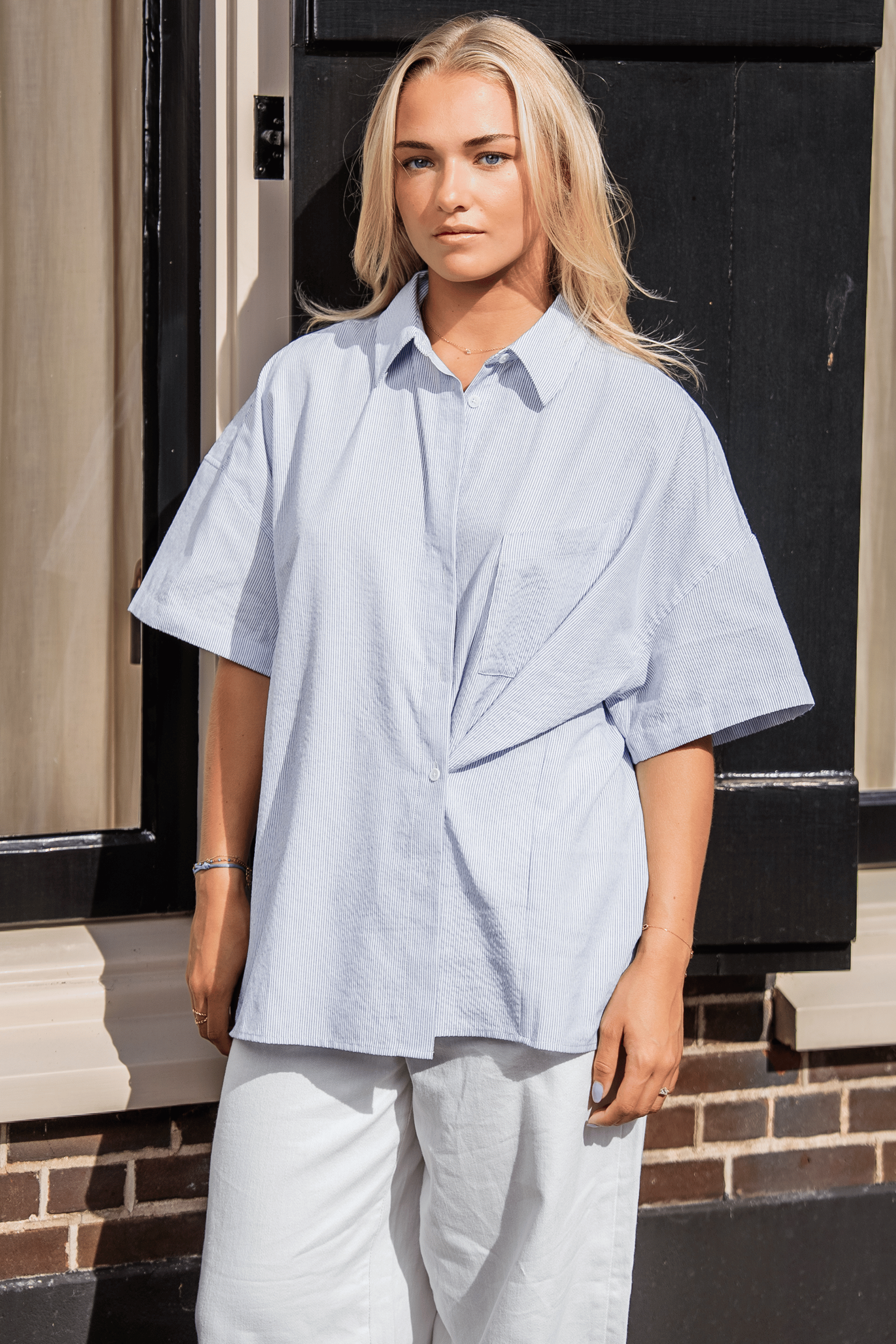 Harper Stripe Blouse