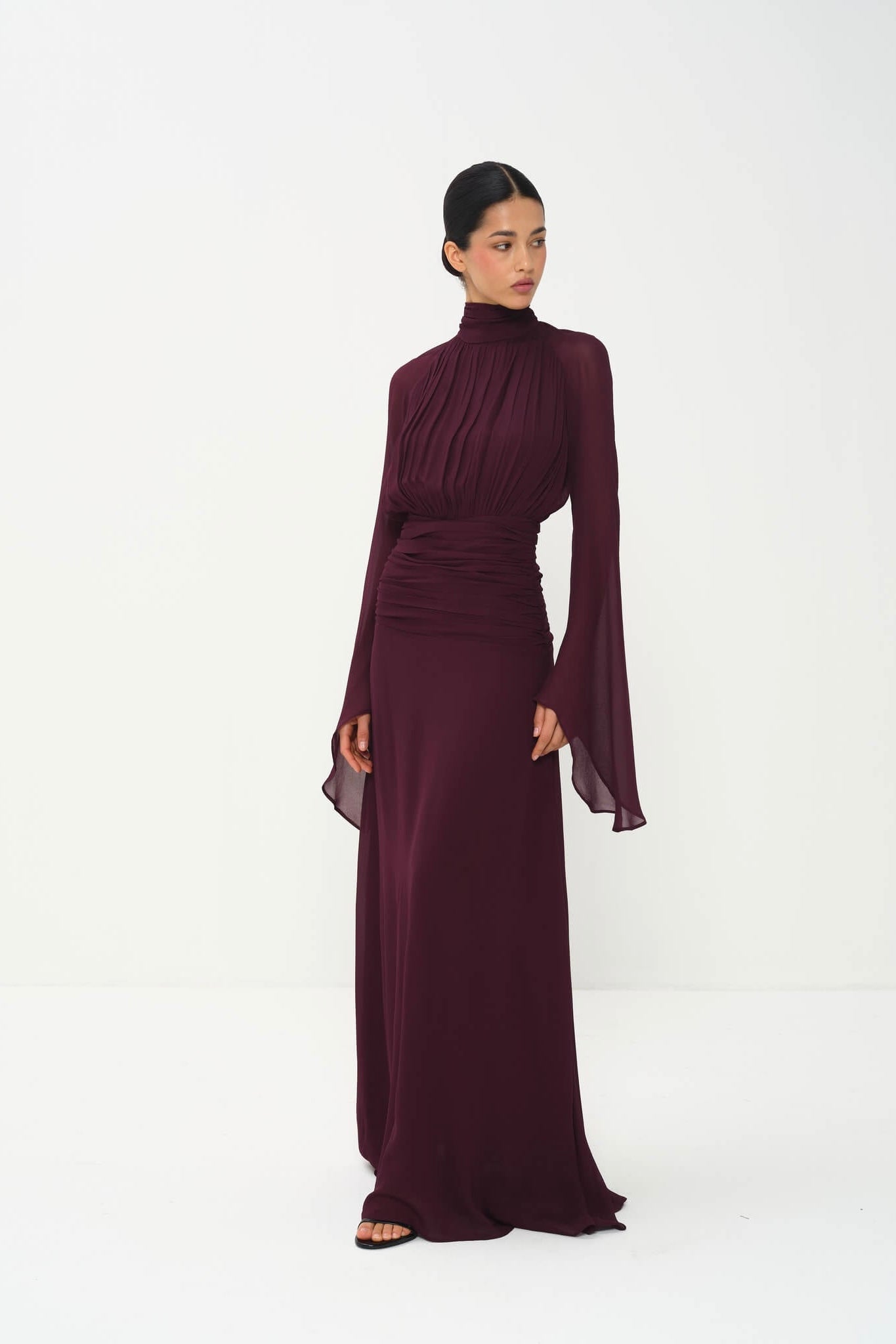 Nocturne Wine Dress