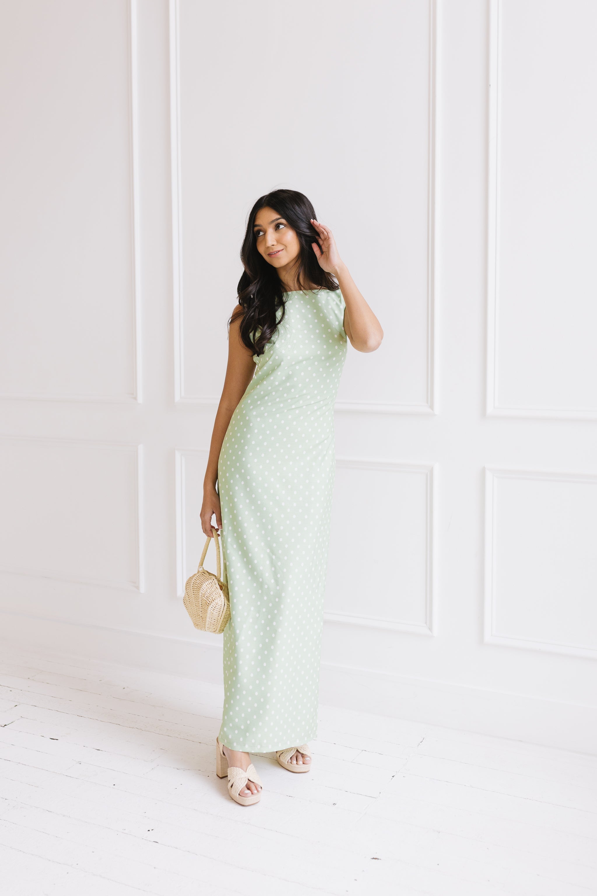 Aurora Mint Elegance Dress