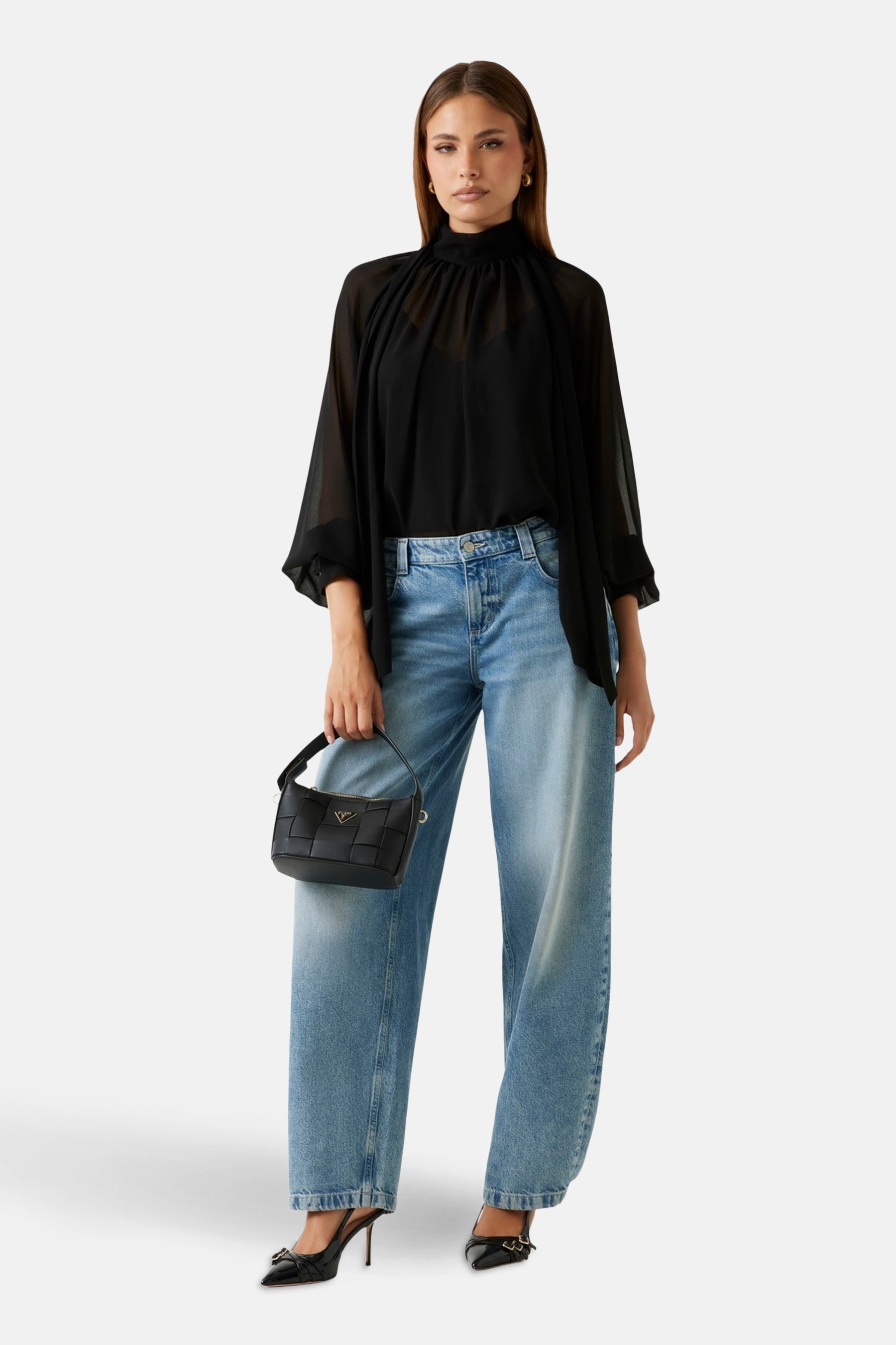 Velour Night Blouse
