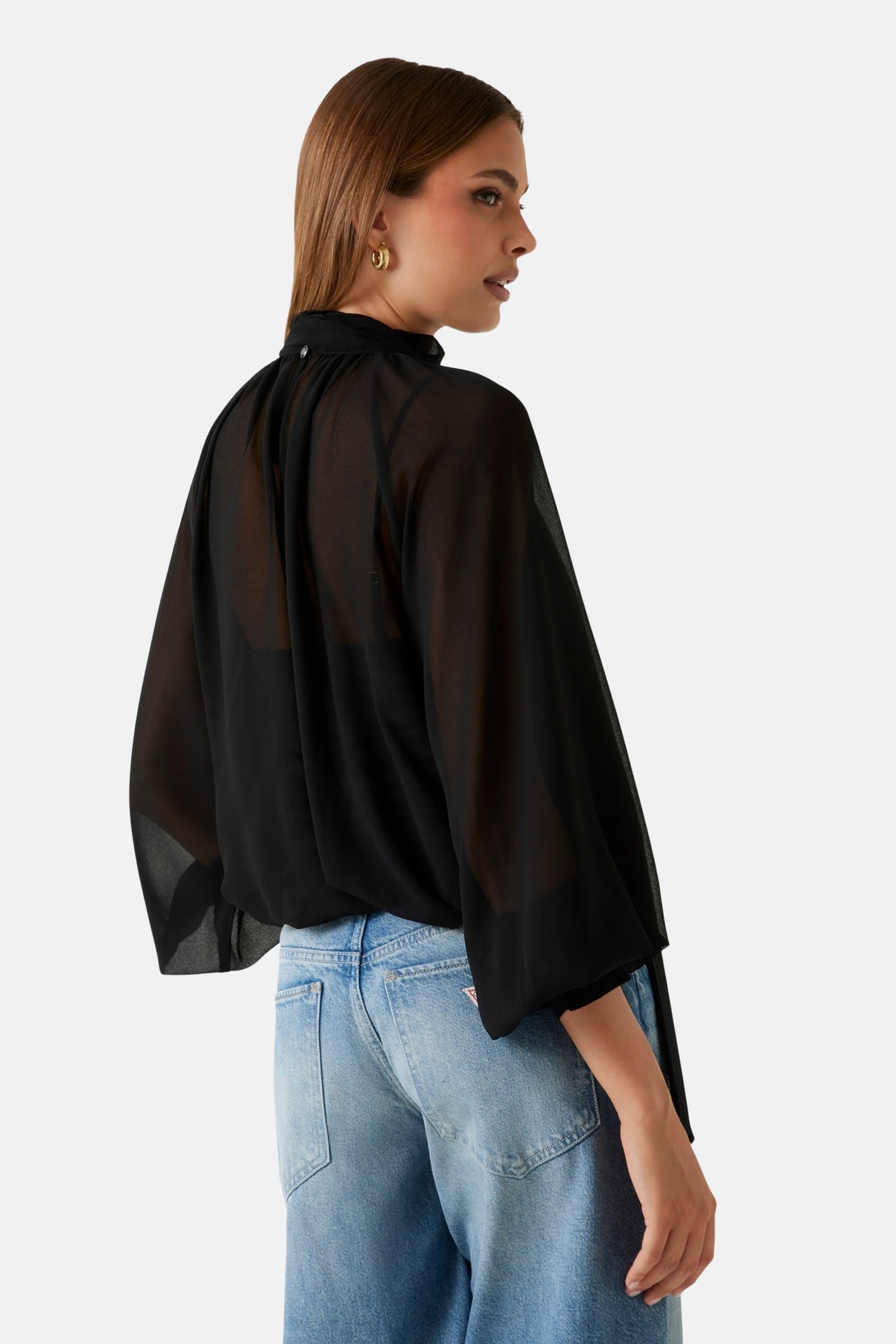 Velour Night Blouse