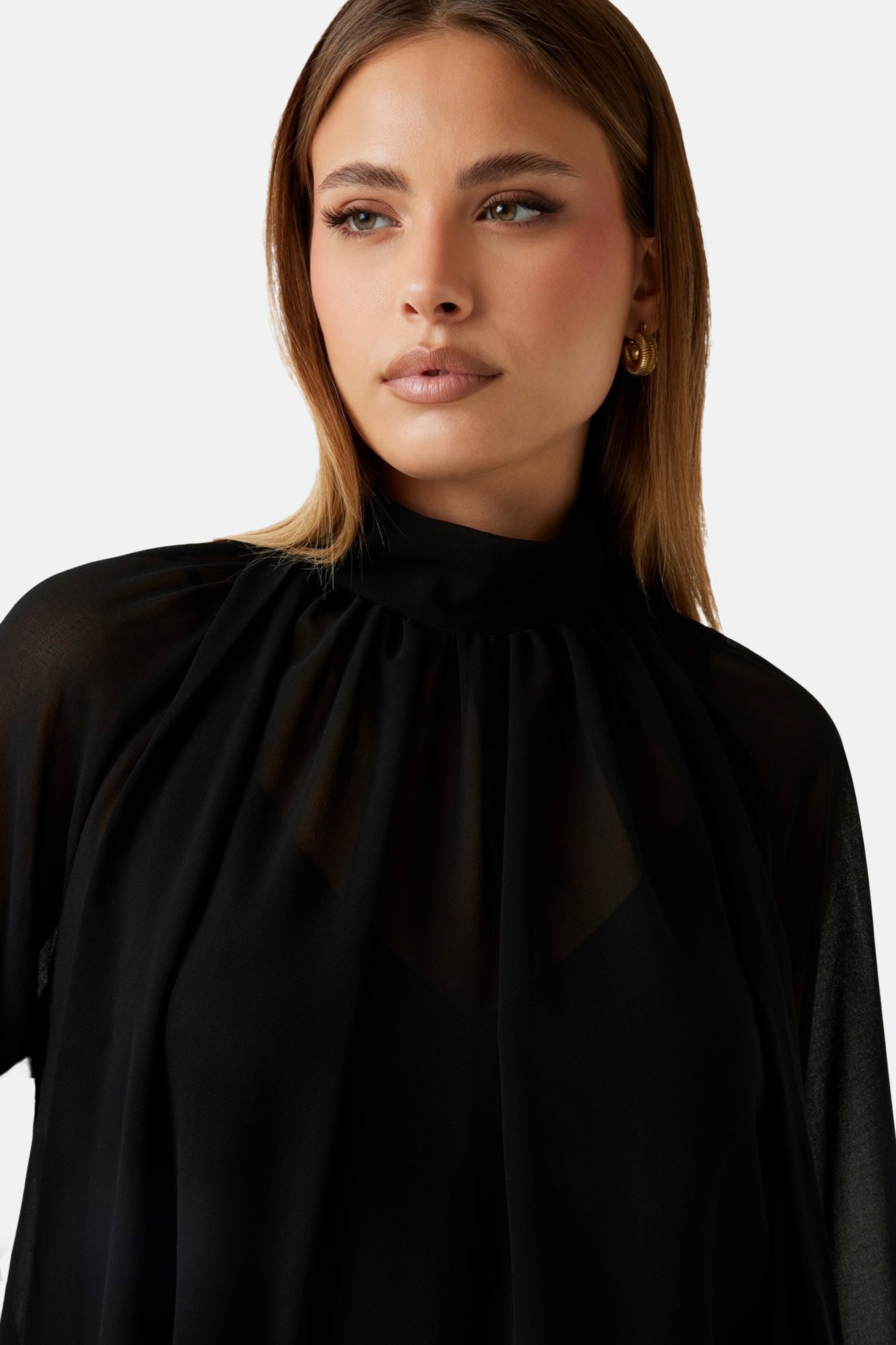 Velour Night Blouse