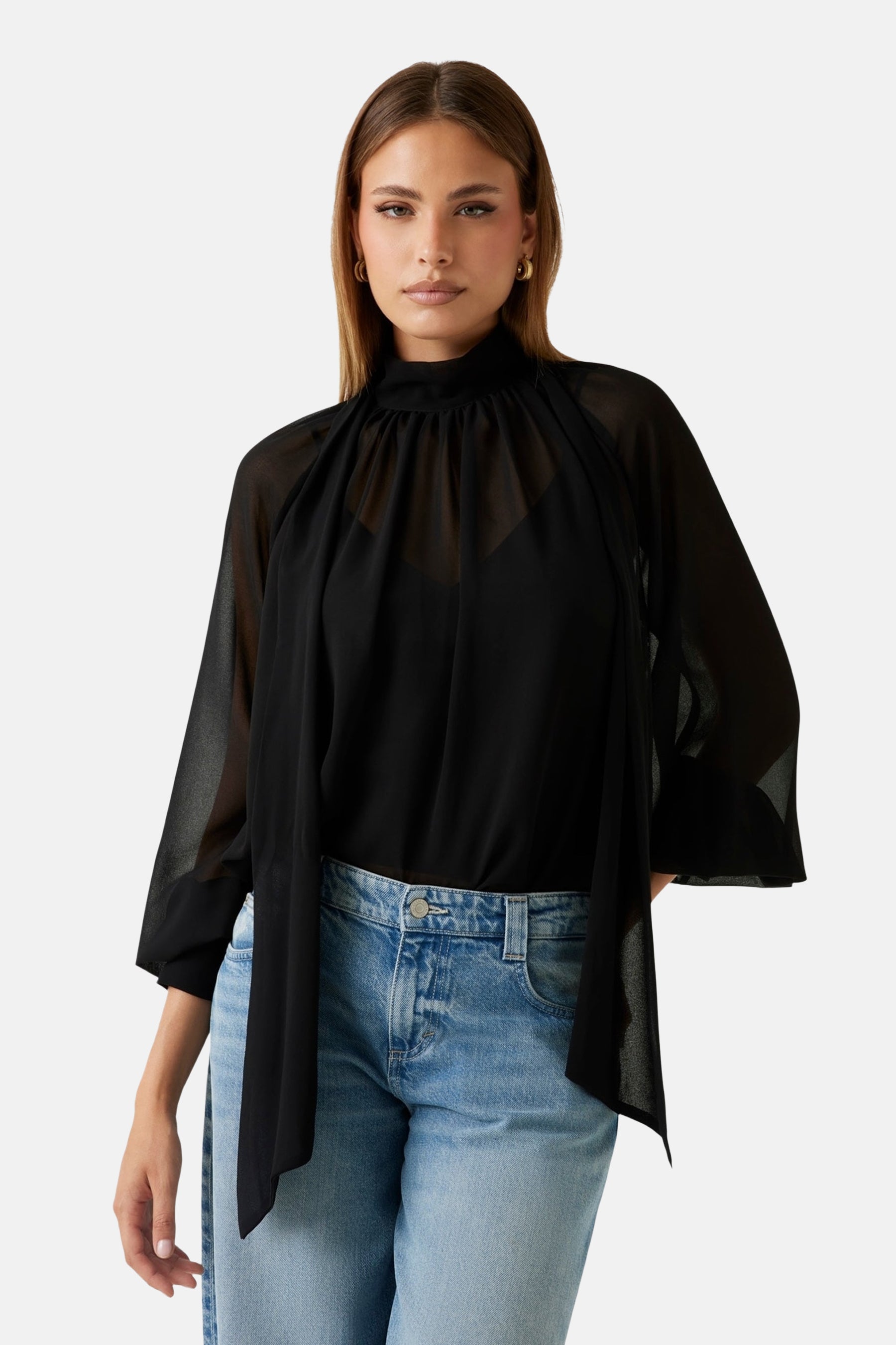 Velour Night Blouse