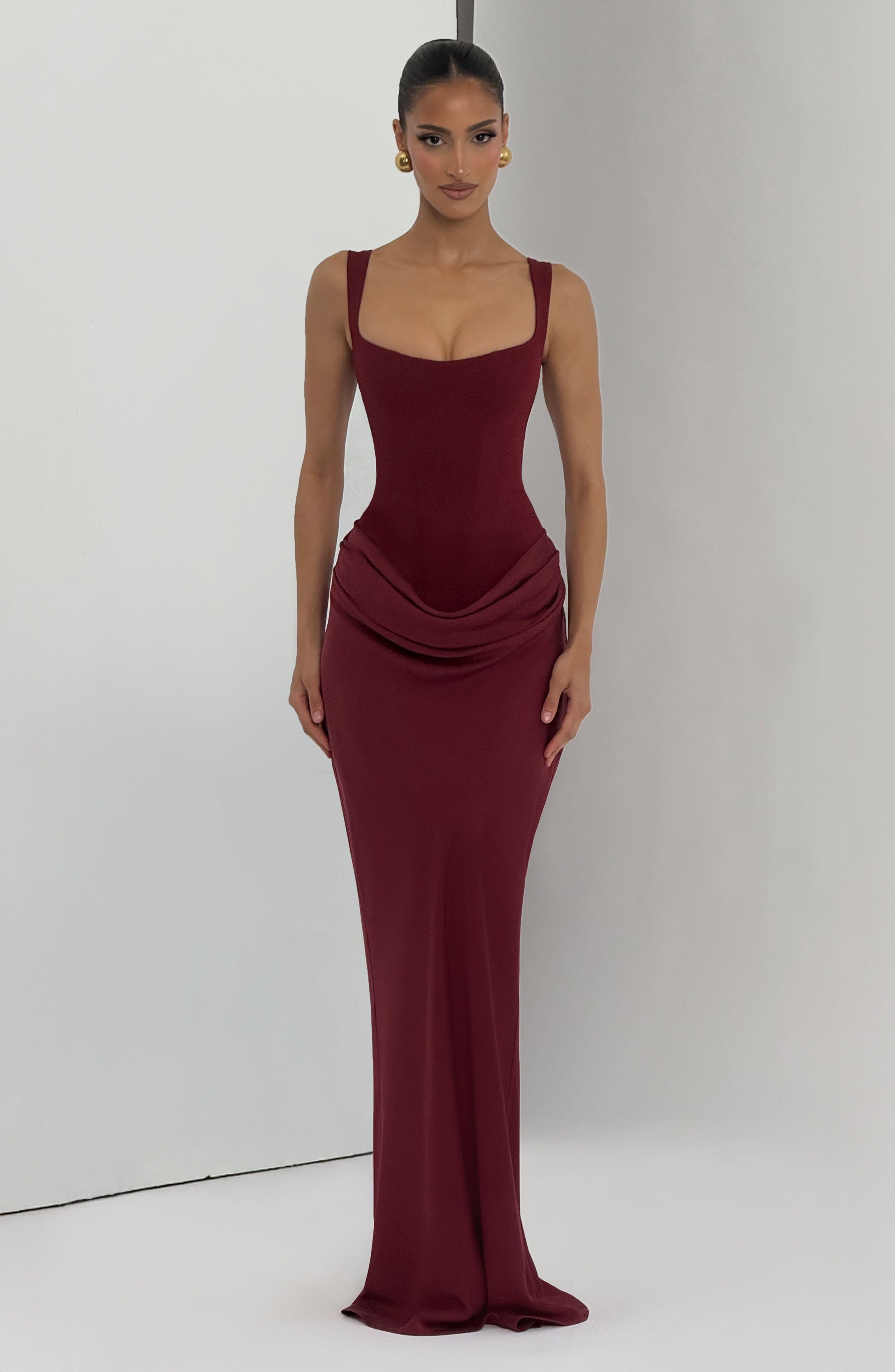 Crimson Aura Gown
