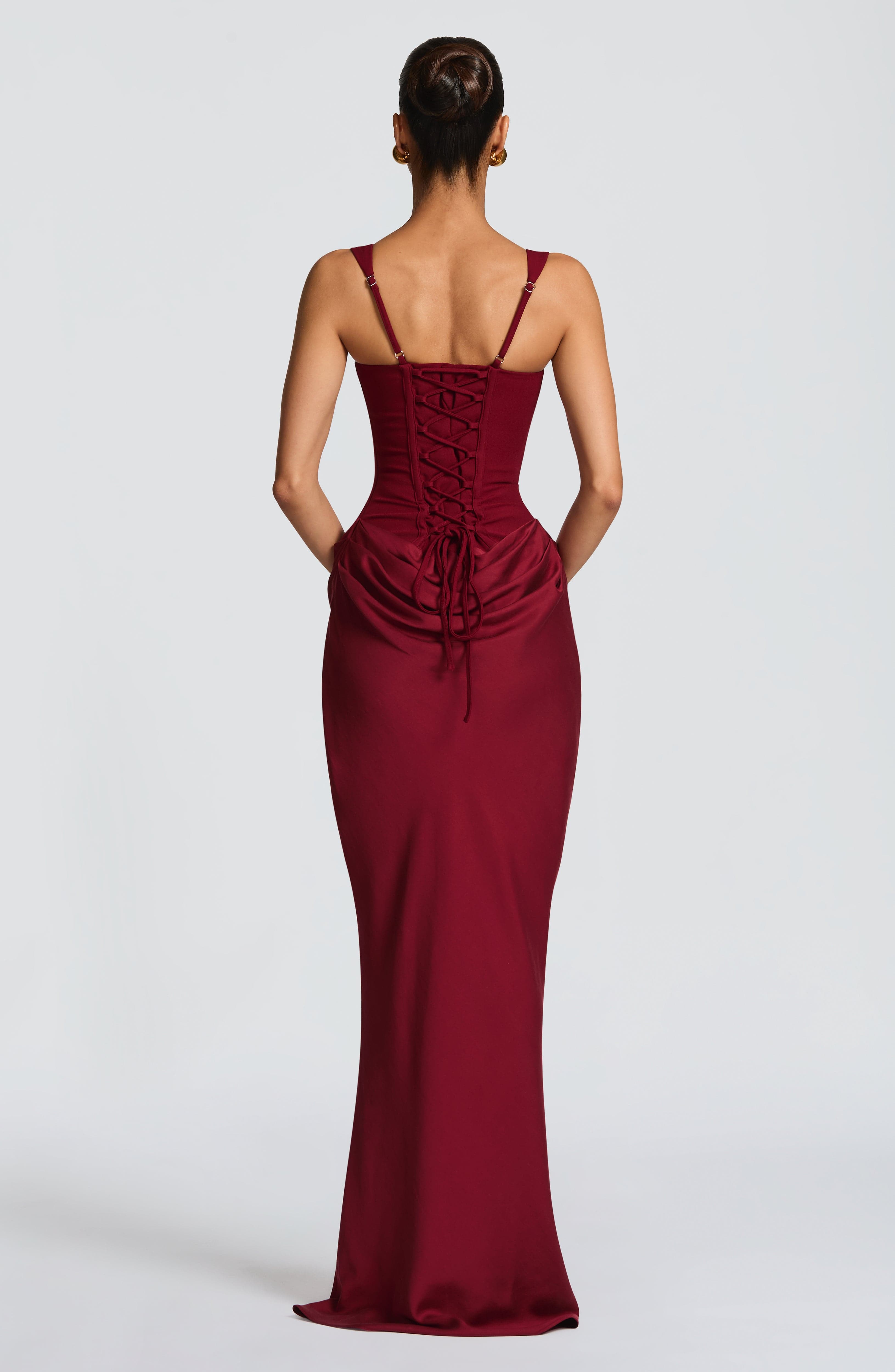 Crimson Aura Gown