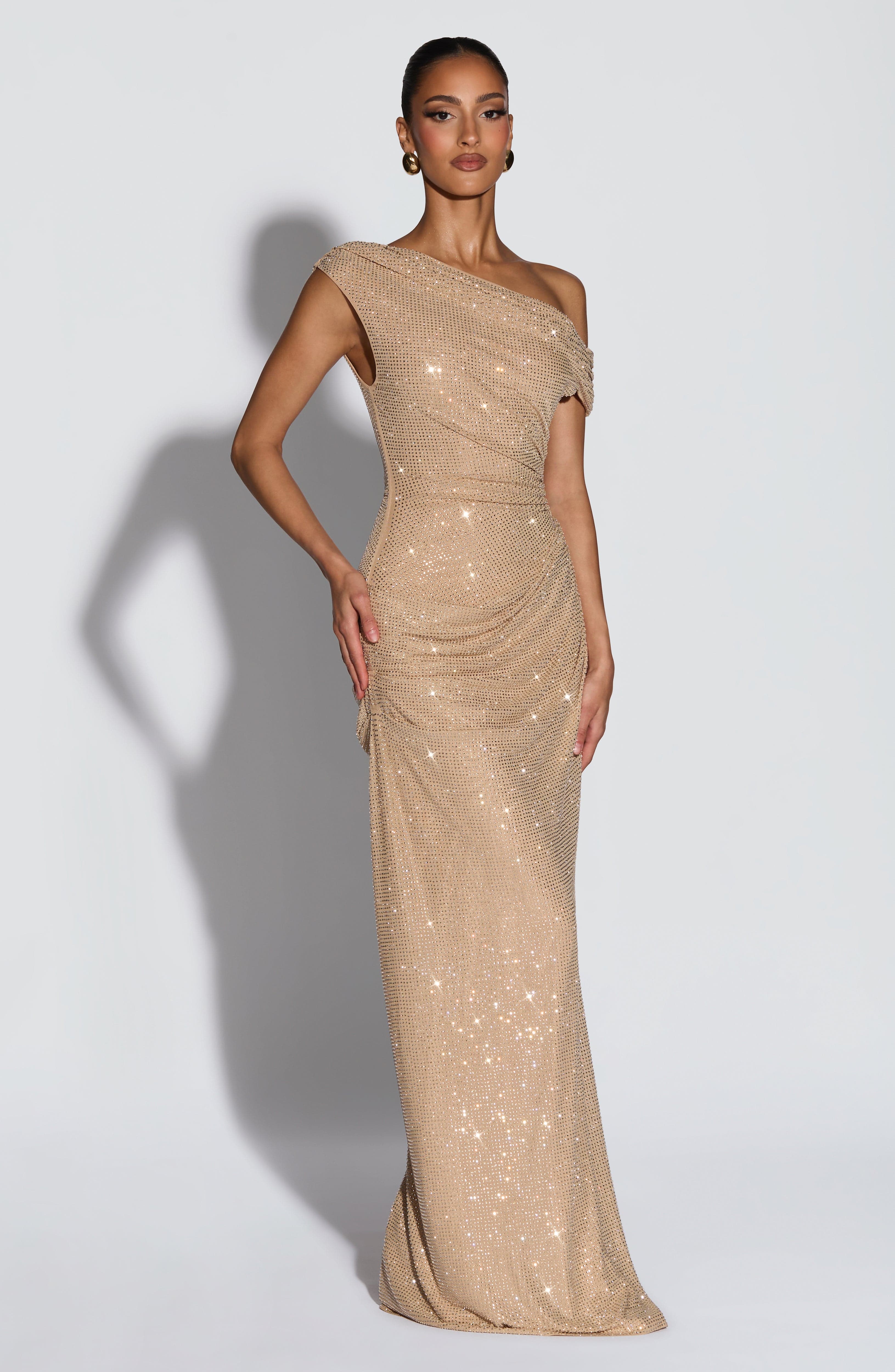 Aurora Gold Dress