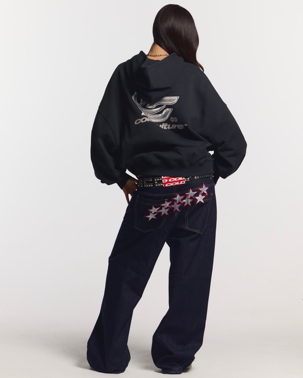 Deep Indigo Wide-Leg