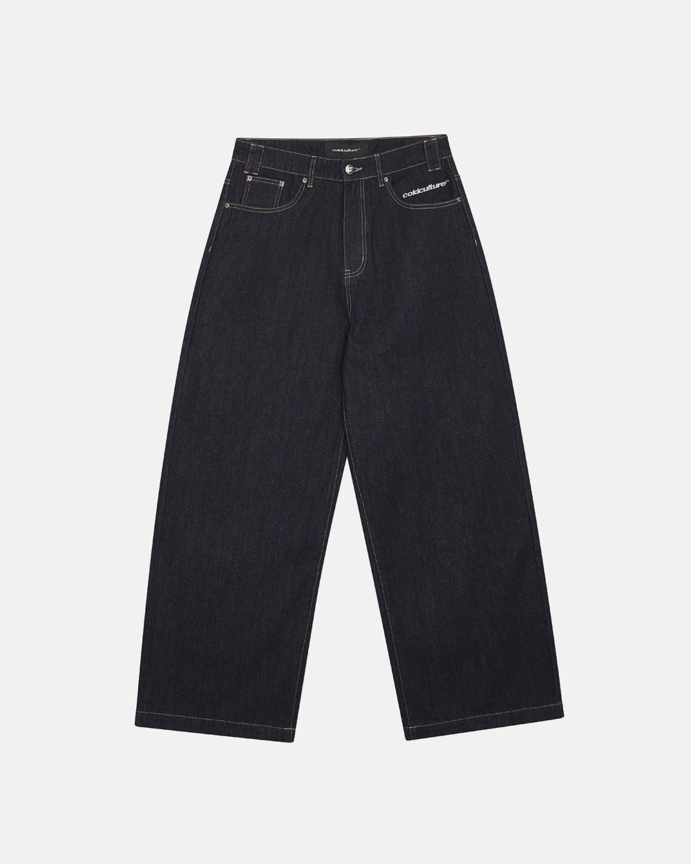 Deep Indigo Wide-Leg