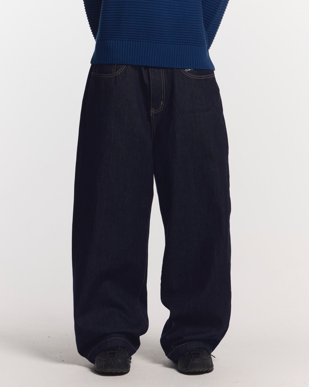 Deep Indigo Wide-Leg